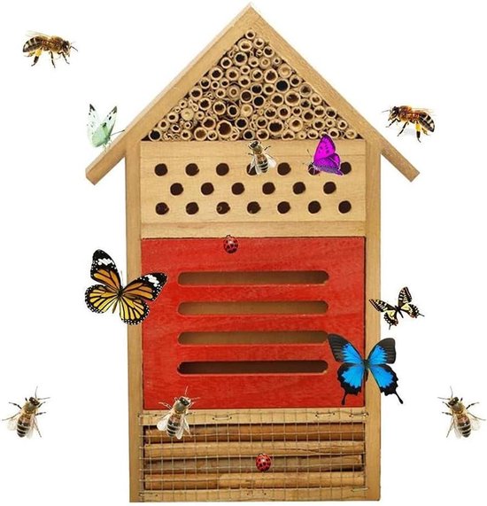 Bijenhotel - Insectenhotels - Producten voor tuindieren