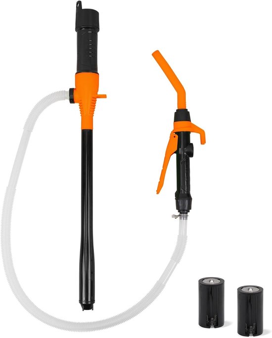 Pompe à carburant portable à batterie, pompes de transfert de batterie jusqu'à 2,5 gallons, pompe de transfert d'eau et de carburant