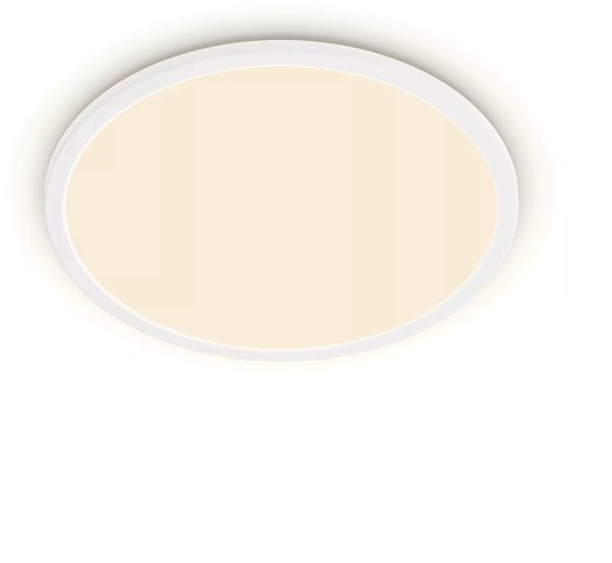 Philips SuperSlim badkamer plafondlamp - wit - rond - 18 W
