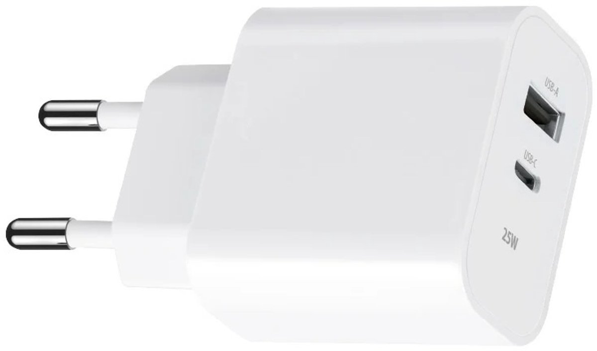 OneOne 25W snellader met 2 poorten + 1,0m sterke USB C kabel. PD lader. Oplader adapter past op TomTom GO Expert Plus, GO Superior, GO Exclusive, GO Expert 7 Plus, GO Navigator, GO Superior, Go Classic, Go Camper Max / PP, Go Professional 2e Gen. – foto 2