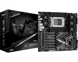 ASRock WRX90 Serie - Moederbord - Zaandstorm met RGB - PCIe Gen5 x16 - ECC
