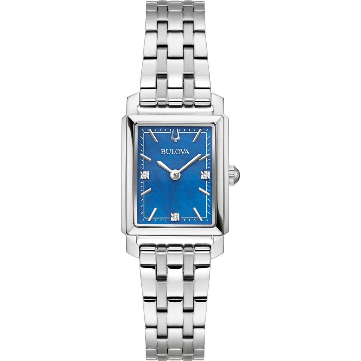 Bulova Sutton 96P245 Horloge - Staal - Zilverkleurig - Ø 23 mm