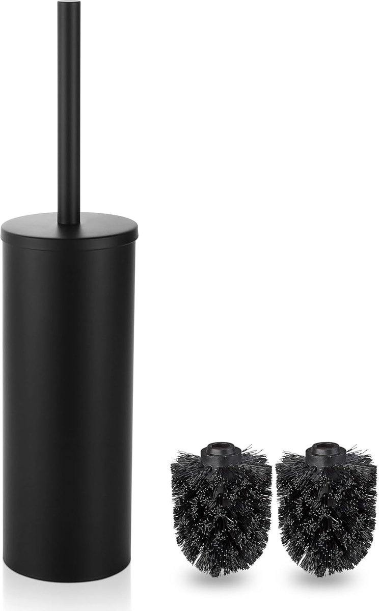 Ibenzoa® Duurzame Toiletborstel met Roestvrijstalen Handgreep en Stabilisatiesysteem voor Efficiënte Hygiëne