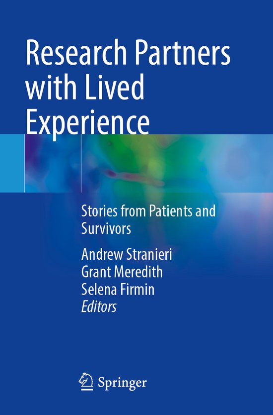 Research Partners with Lived Experience - cover
