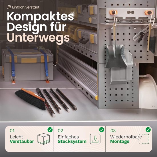 Novaliv kamerbezem met steel stalbezem met paardenhaar, zachte haren, kastbezem 4 st. insteekbare steel bezem van gemengd paardenhaar voor laminaat en parket bezem van paardenhaar met natuurlijke haren voor in huis van Novaliv — afbeelding 5