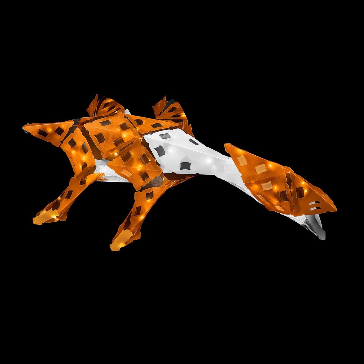 Creatto Sabre Tiger - Bouwset met LED Verlichting - Bouw 4 Lichtgevende Prehistorische Dieren - Sabeltandtijger, Mammoet, Wolf en Gier - 61 Onderdelen - Creatief Bouwspeelgoed - Vanaf 9 Jaar — afbeelding 3