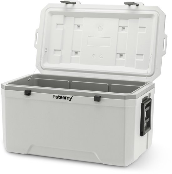 Steamy Marine 120 - Grote Koelbox - Speciaal voor op de boot - 120 Liter - Wit van Steamy — afbeelding 4