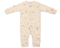 Little Dutch Boxpak - Maat 74 - Boxpakje Jongens - Zand, Beige - Forest Friends Newborn Forest Nature