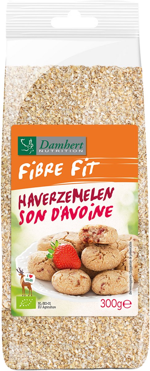 Goedkoopste Damhert Fibre Fit Haverzemelen 300GR