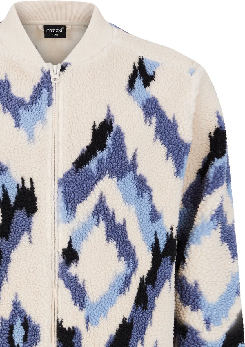 Protest Prtagatha – Skipully Dames – Ritssluiting – High-pile teddy fleece – Galaxy — cadeau in Mode & Accessoires - foto 4