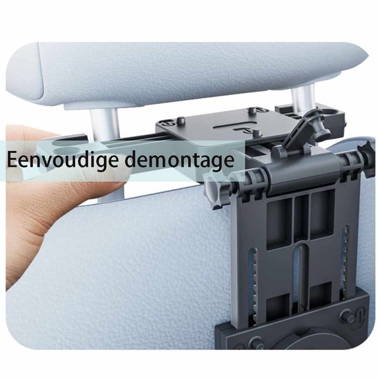 Multifunctionele Auto Tafel met laden & antislipmat - Voor Laptop Achterbank - Autostoel Organizer met Tablet Houder - Computer Stoel -Eettafel Beker hoofdsteun houder- Klaptafel Stand Voor Telefoon & Tablet iPad van Merkloos — afbeelding 4