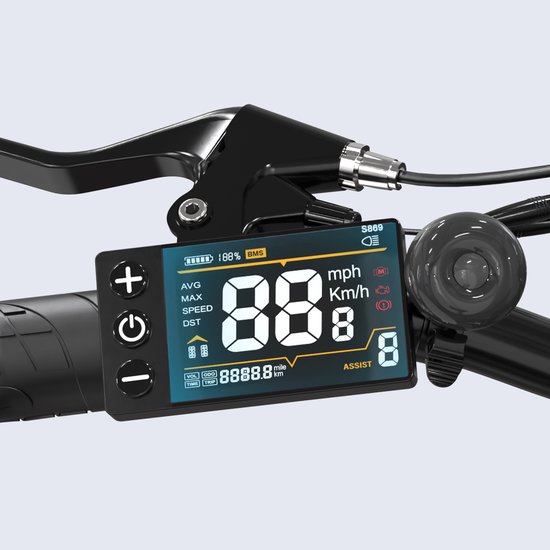 EVERCROSS EK15 Elektrische fiets - 27.5" - 36V 13Ah - 40-90 km - 7 versn. van EVERCROSS — afbeelding 4