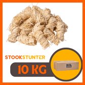 STOOKSTUNTER Aanmaakwokkels 10KG - Aanmaakkrullen - Houtwol