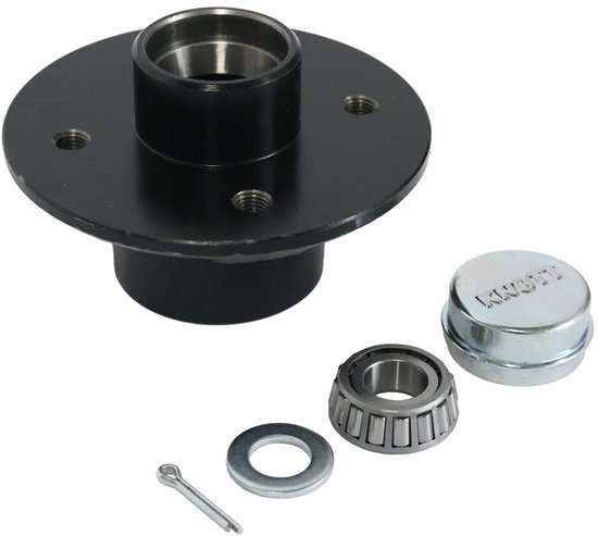 Moyeu non freiné Knott 4x100 roulements à rouleaux coniques 30204/30206
