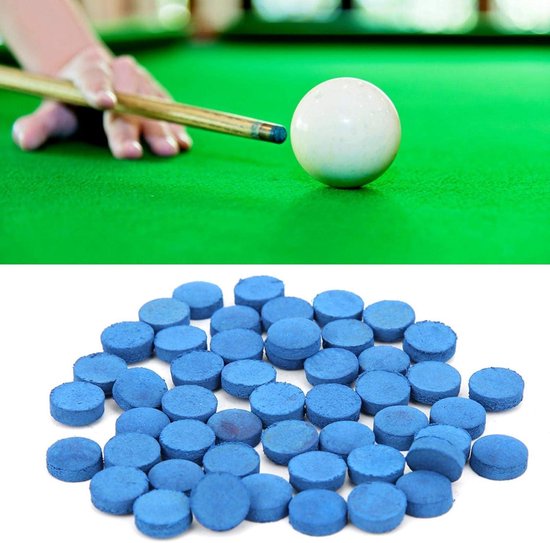 Biljart Keu Tips - Vervangingskit voor Pool Stick - 9MM/10MM/13MM - Lederen Kop - Geschikt voor Snooker/Negen Bal - Fijne Bal Controle - Pool Cue Tips — afbeelding 2