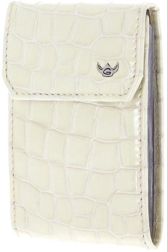 Golden Head Leren kaarthoes Cayenne RFID Protect Kartenetui 4425 Creme crème