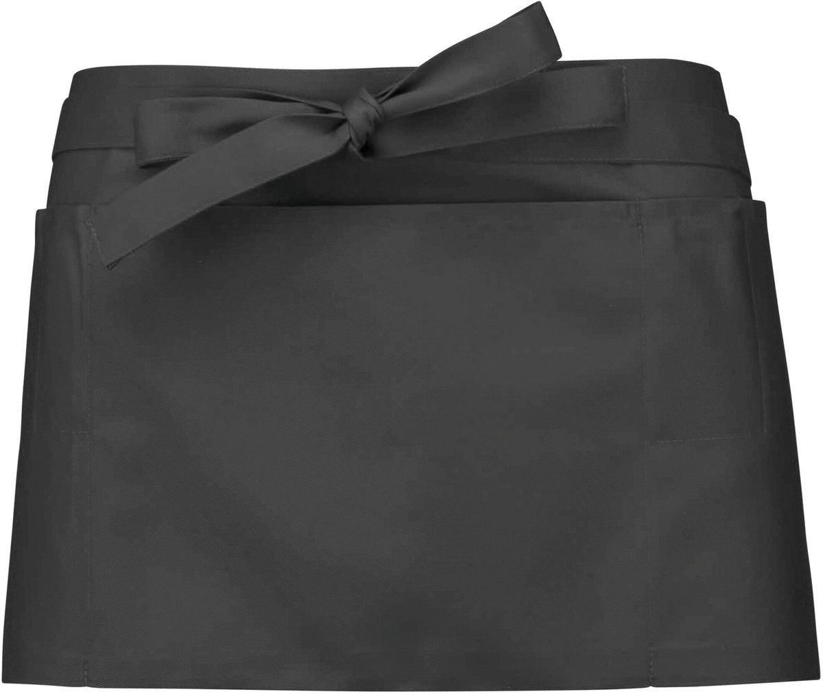 Kariban Polykatoen kort schort K896 - Dark Grey - One size