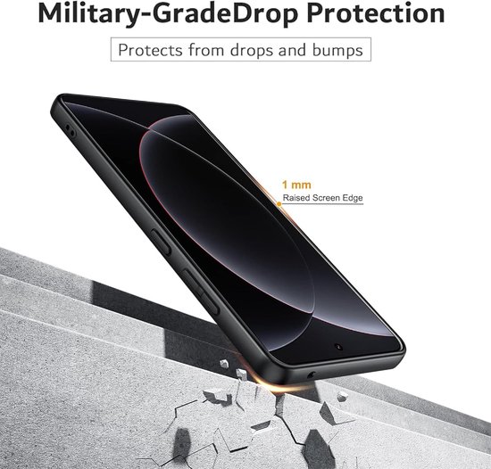 LXHGrowH Case voor Samsung Galaxy S24 Ultra Stootvaste, Schokbestendig
