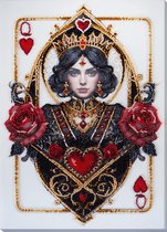 KIT DE BRODERIE DE PERLES - Reine de Cœur - Reine de Cœur - Abris Art - 940