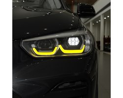 XEOD CSL LED DRL angel eyes modules Geel geschikt voor CSL LED DRL angel eyes modules Geel geschikt voor BMW X5 - X6 - X7 - G05 - G06 - G07 - Voor LED koplampen - 2 stuks