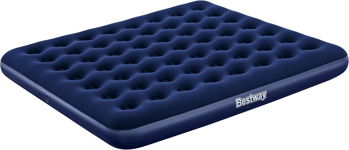 Luchtbed Blue Horizon Double XL - 203 x 183 x 22 cm, Comfortabel en Duurzaam