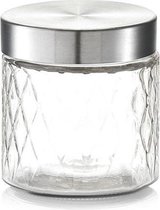 Zeller - Storage Glass 750 ml w. metal lid