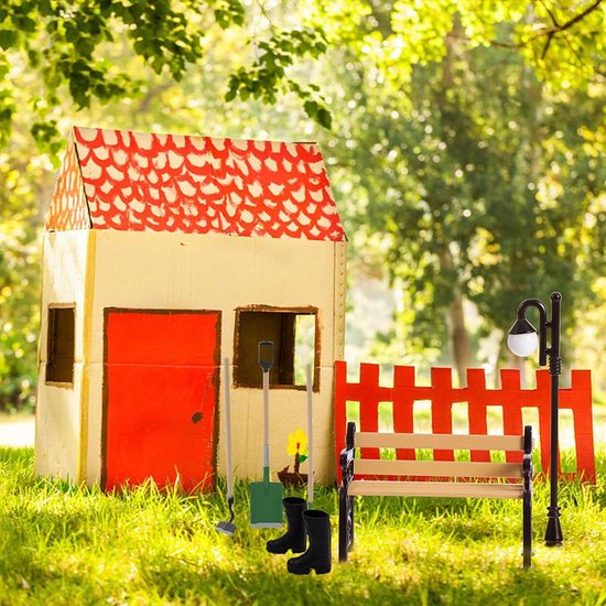 Vaguelly Set Van 8 Mini-poppenschoentjes Voor Decoratie Van