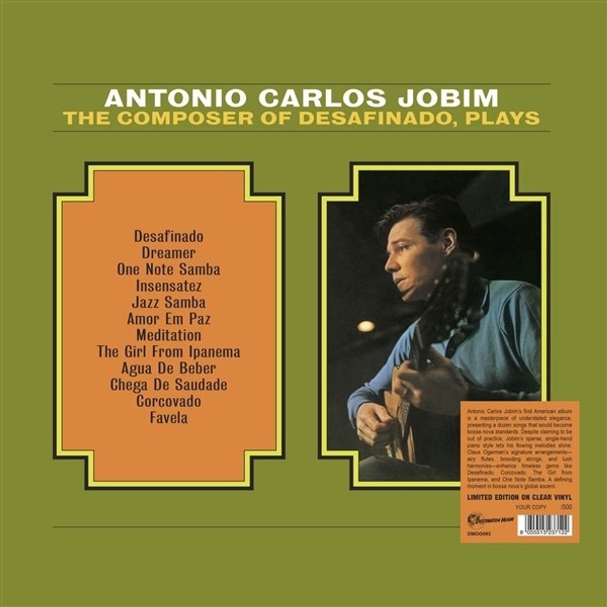 Antonio Carlos Jobim - The Composer Of Desafinado, Plays (LP)