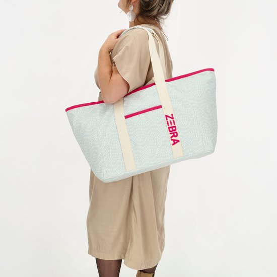 Zebra Trends Elise Strandtas - Natgoedvak - Ritsvak - Praktisch - Stijlvol - Lichtblauw