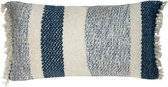 Malagoon - Berber grainy blue cushion
