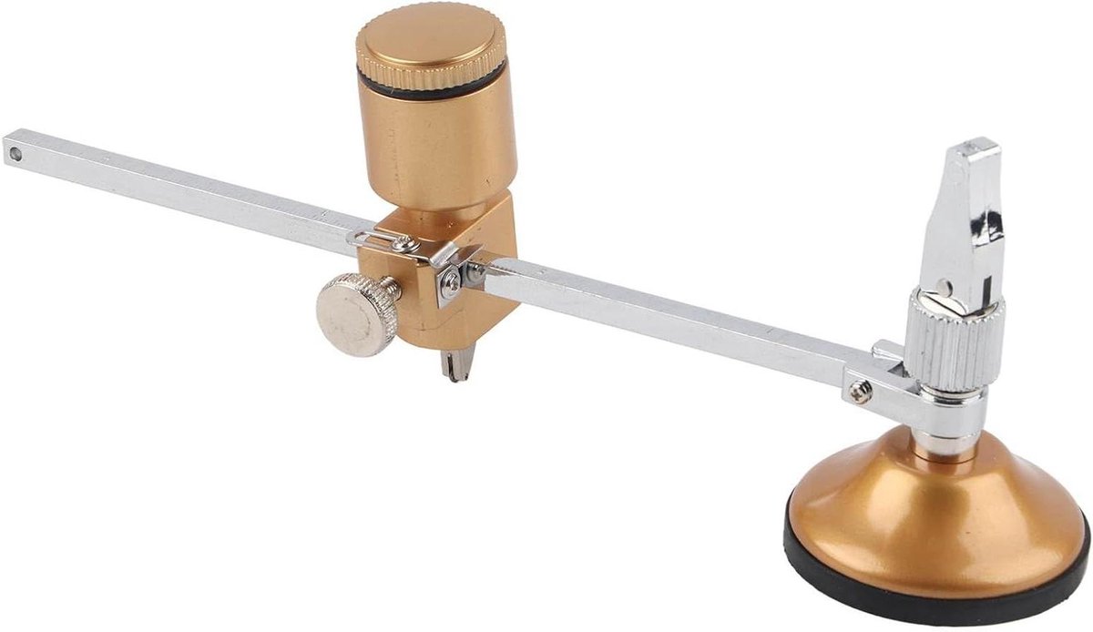 360 ° rotatie Glazen cirkelsnijder Kompas 40 cm diameter instelbaar rond snijgereedschap - Spiegelsnijder