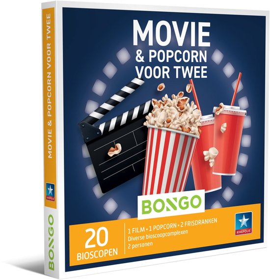 Bongo Bon - Movie & Popcorn voor Twee - Cadeaukaart