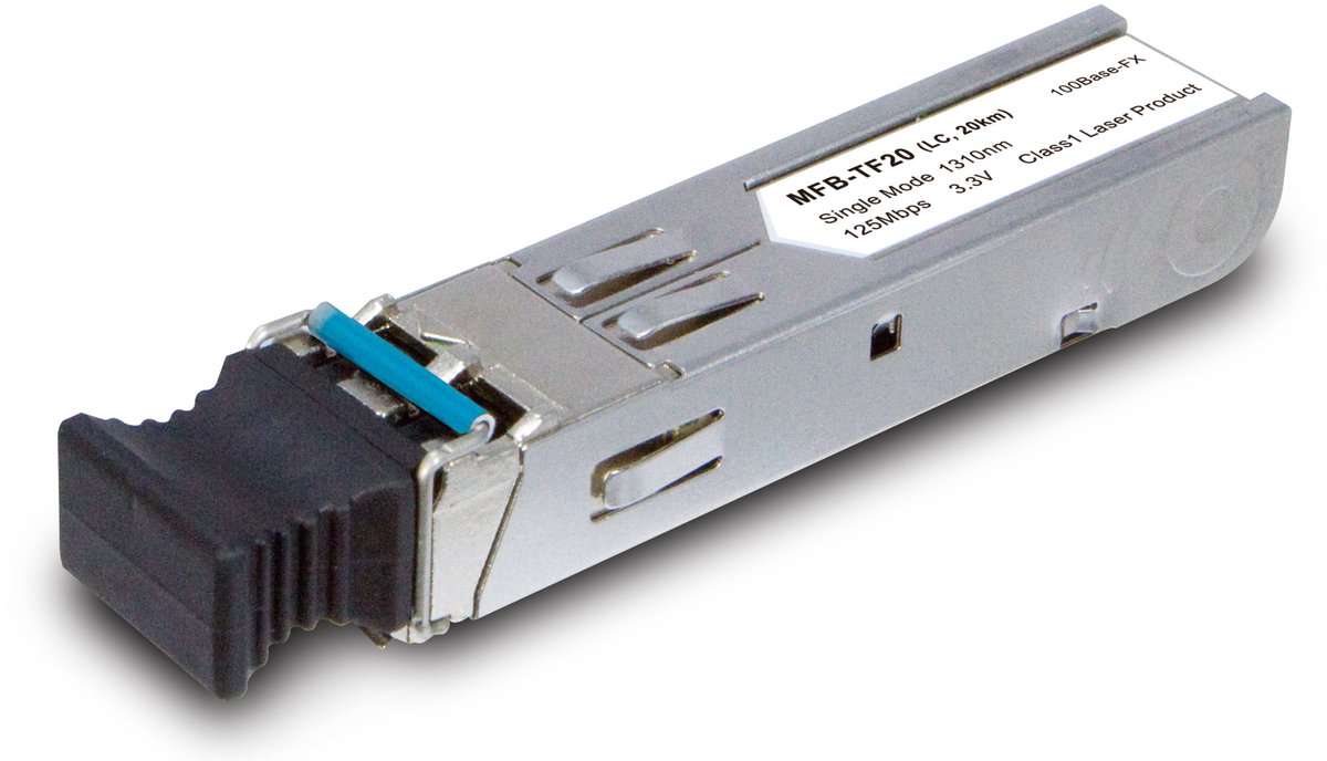 Planet Single Mode 20Km 100Mbps Sfp Transceiver For Industri