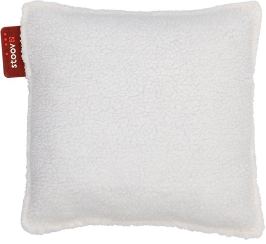 Stoov S2 Warmtekussen | Ploov Off-White | Duurzaam & Draadloos | Infrarood warmtekussen | 45x45 cm | Standard batterij