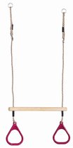 KBT houten ringtrapeze ring paars