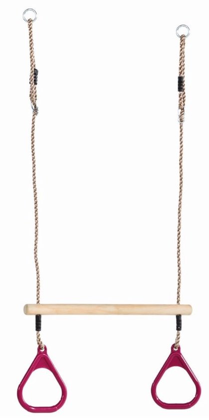 KBT houten ringtrapeze ring paars