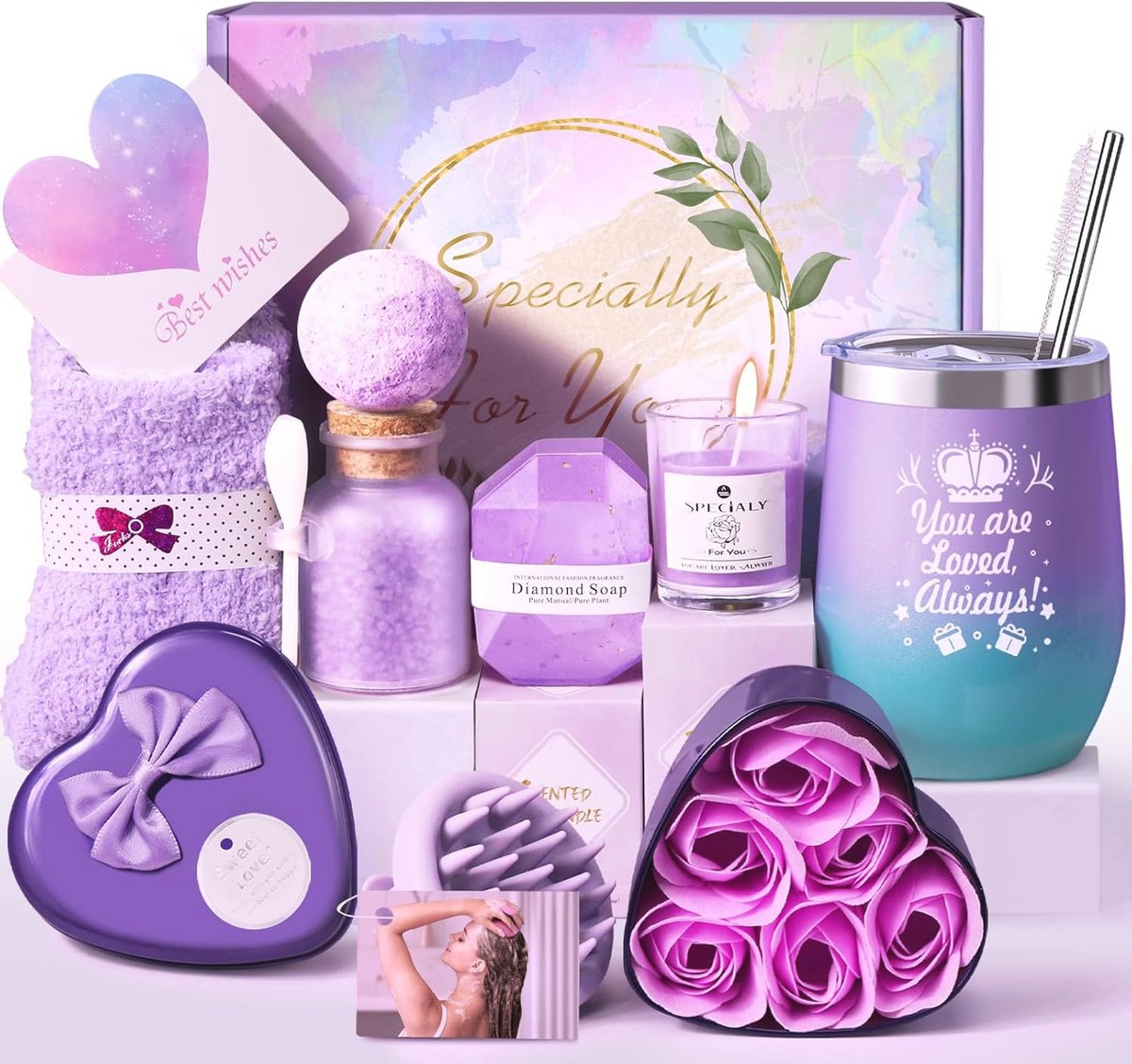 Ontspannende Badsets voor Vrouwen – Cadeaus voor Verjaardag en Speciale Gelegenheden