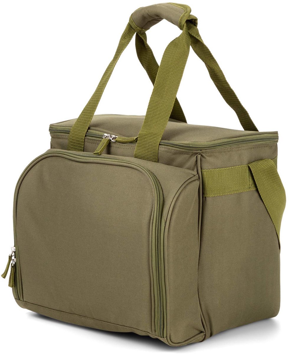 Ibenzoa® Complete Outdoor Picknickset met Geïsoleerde Koeltas voor Vier Personen, Ideaal voor Natuuruitstapjes