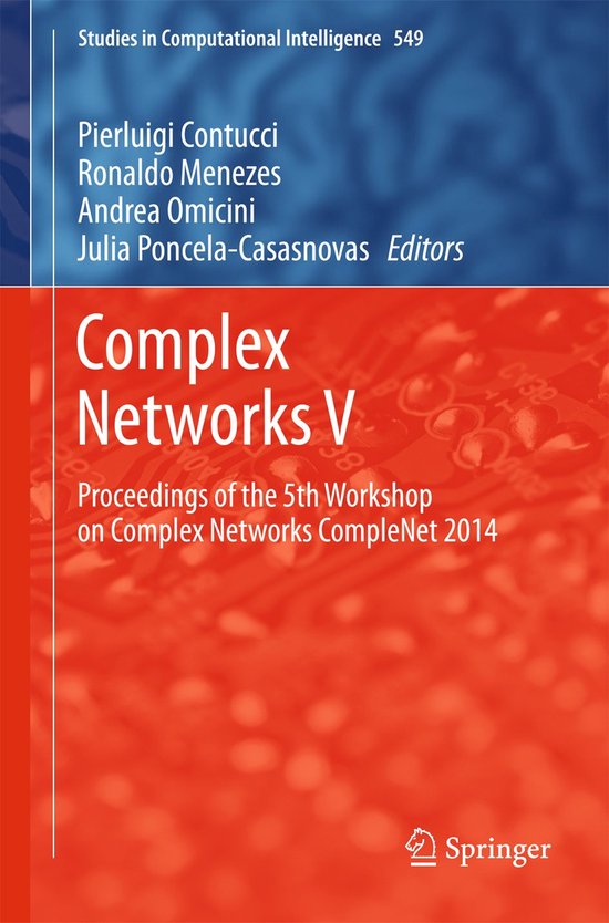 Complex Networks V | 9783319054001 | Boeken | bol