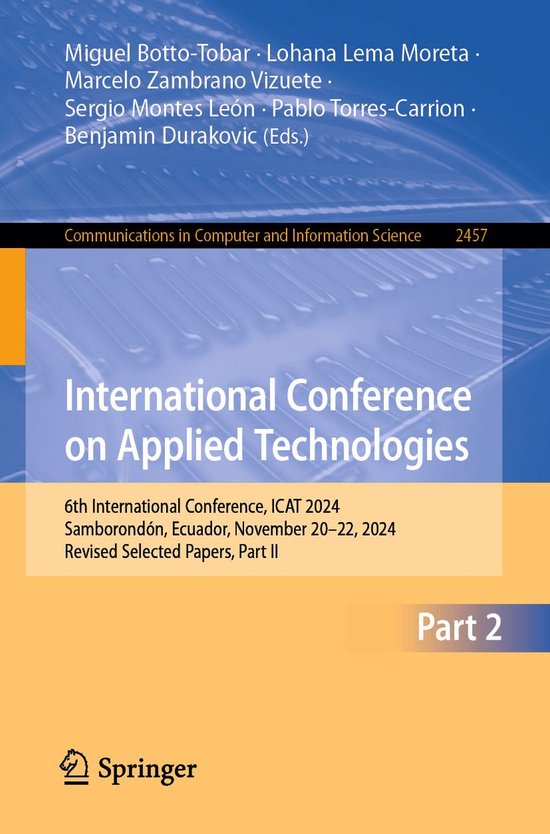 Springer Nature Proceedings Computer Science 2 - Internation ... - cover