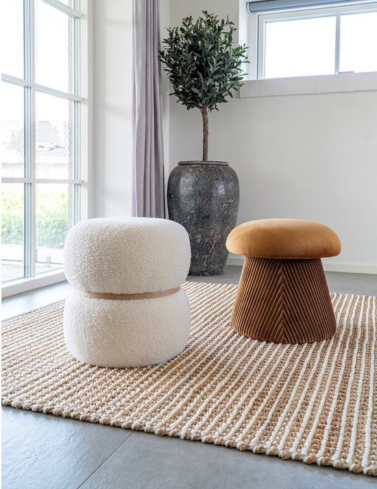 Tapis Naturel/Ivoire - Laine - 300x200x1cm - Tapis Avadi - House Nordic