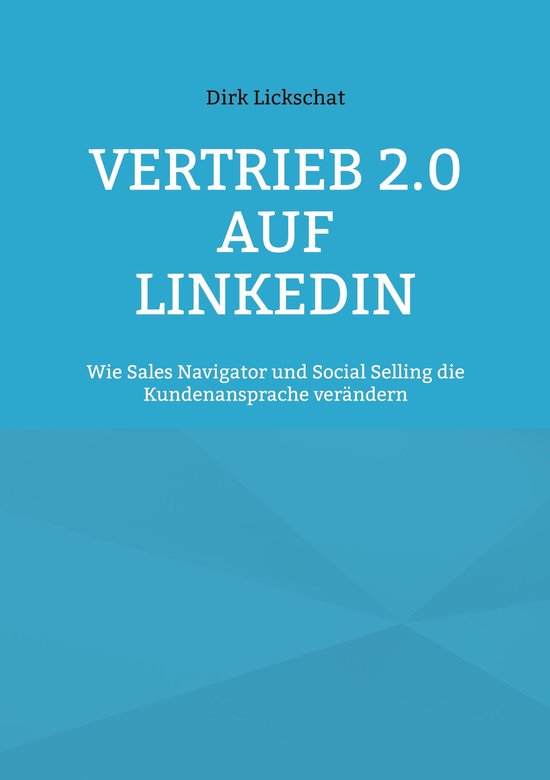 Vertrieb 2.0 auf LinkedIn - cover