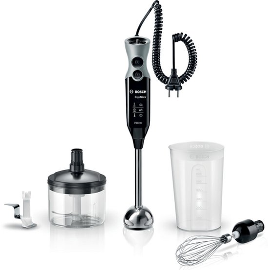 Bosch MSM67170 ErgoMixx - Staafmixer - 750W - Zwart