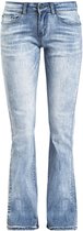 Black Premium by EMP Lichtblauwe jeans met wassing en flare - Dames - W29L30