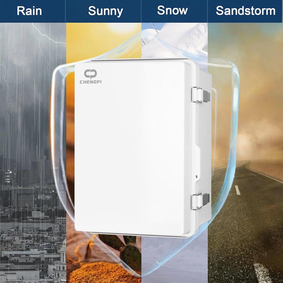 NEWFUN Waterdichte elektrische behuizing, elektrische aansluitdoos