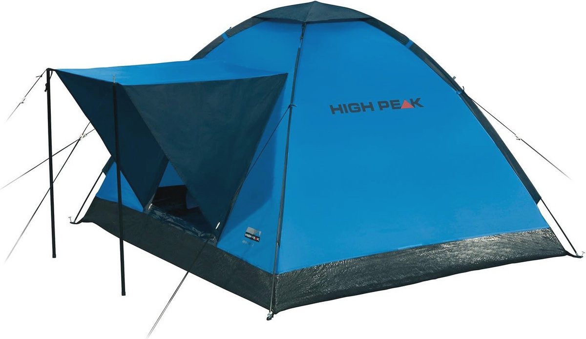 Koepeltent voor 3 Personen - Weerbestendige Camping- en Festival Tent met Hoge Ventilatie en Muggennet