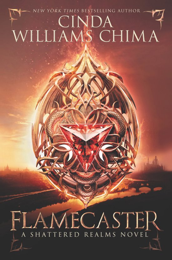 Shattered Realms Bk 1 Flamecaster - cover