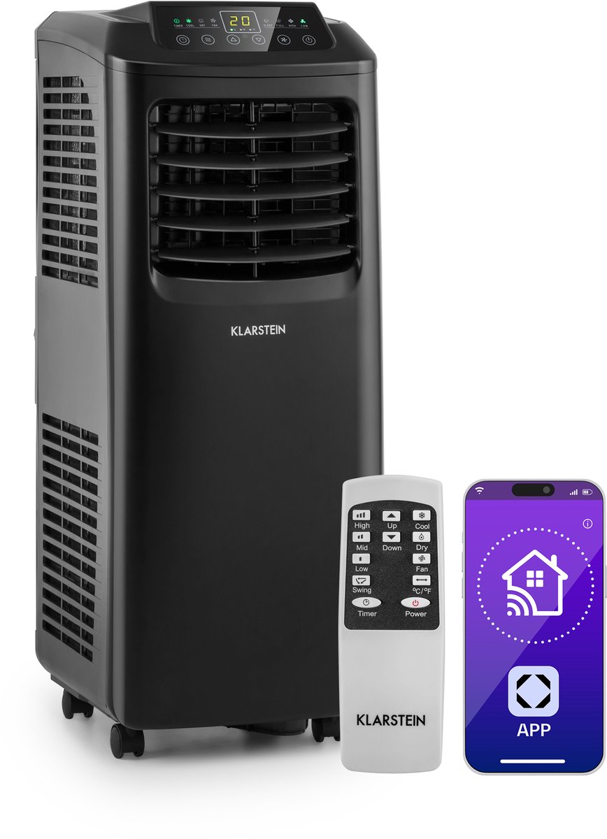 Klarstein mobiele airconditioner met - afbeelding 3