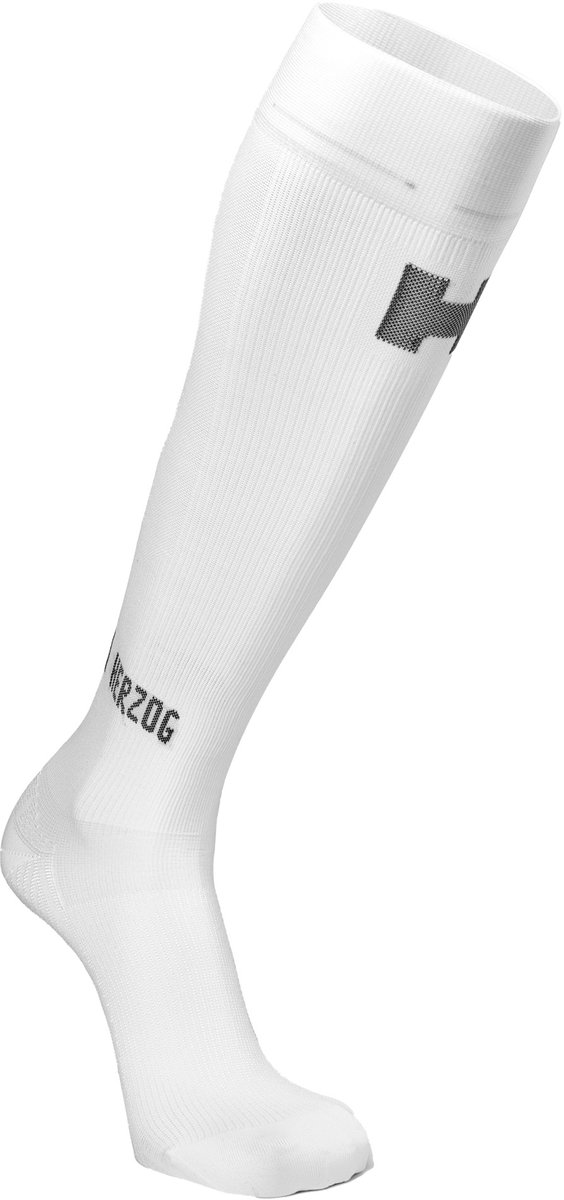 HERZOG - herzog pro socks size i short - Compressiekous heren - Zilverkleurig, zwart