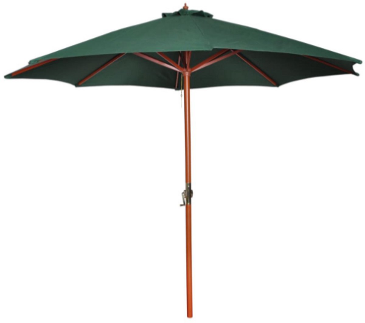 Parasol 258 cm groen